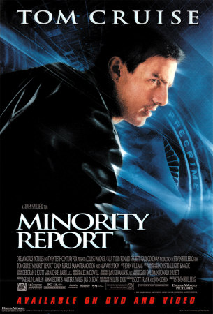 Minority Report - #timetravel #movies and #books - Author Dennis Higgins